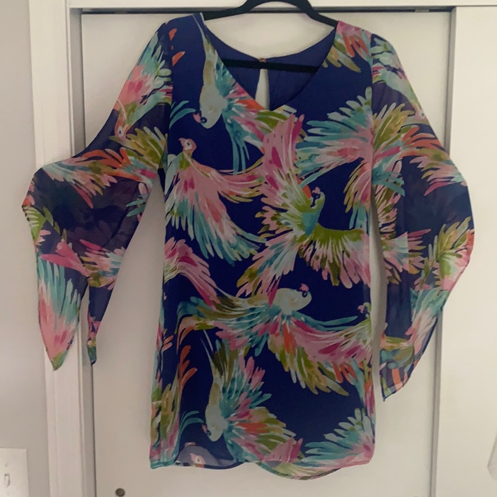 Watercolor Cocktail Dress